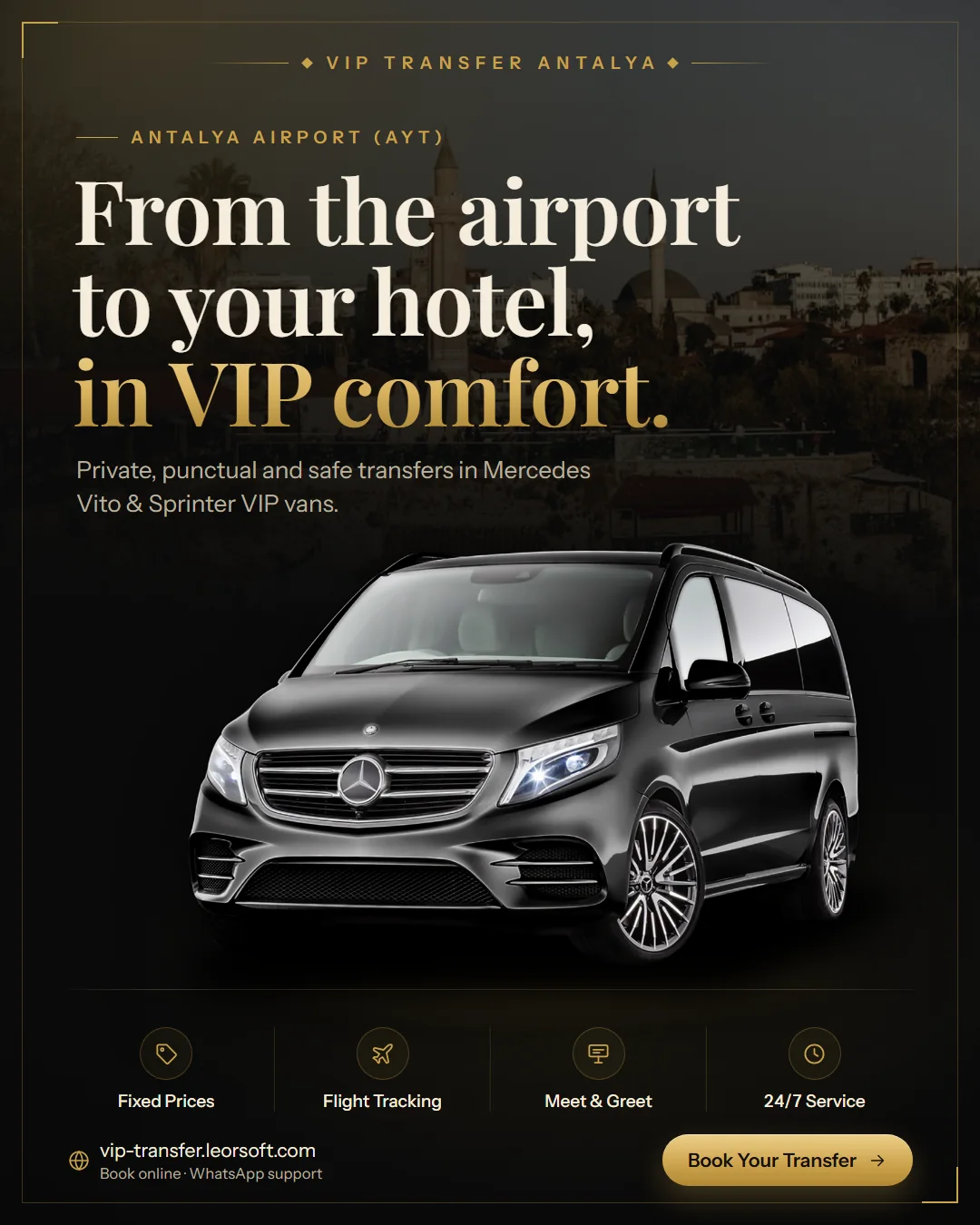 VIP Transfer demo cover visual