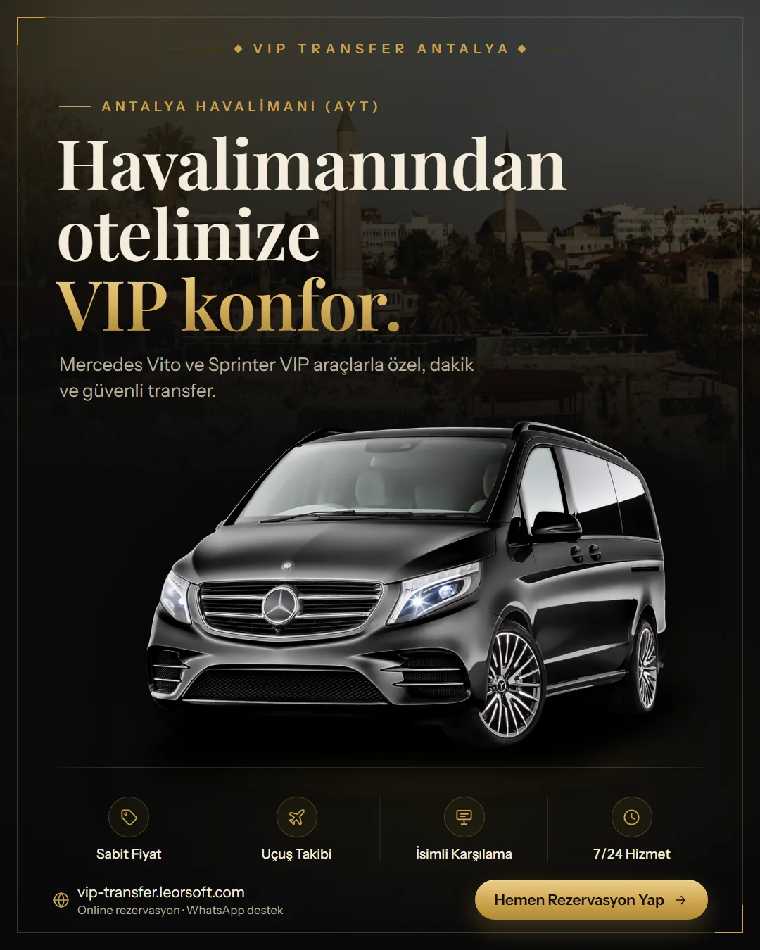 VIP Transfer demosu kapak görseli